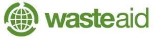 WasteAid's green text logo