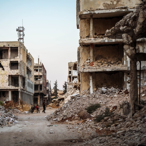 War house ruins - Photo by Mahmoud Sulaiman on Unsplash