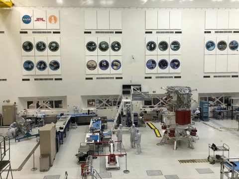 Inside NASA Jet Propulsion Laboratory in California