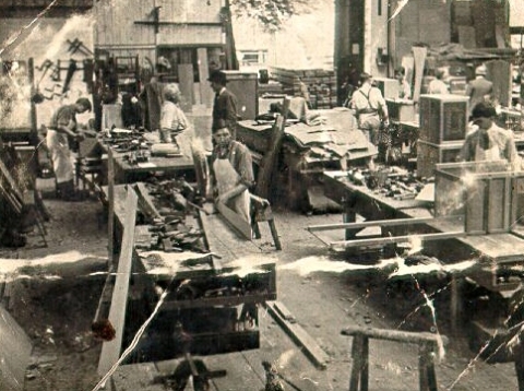 Picture of Token Works factory in Portsmouth