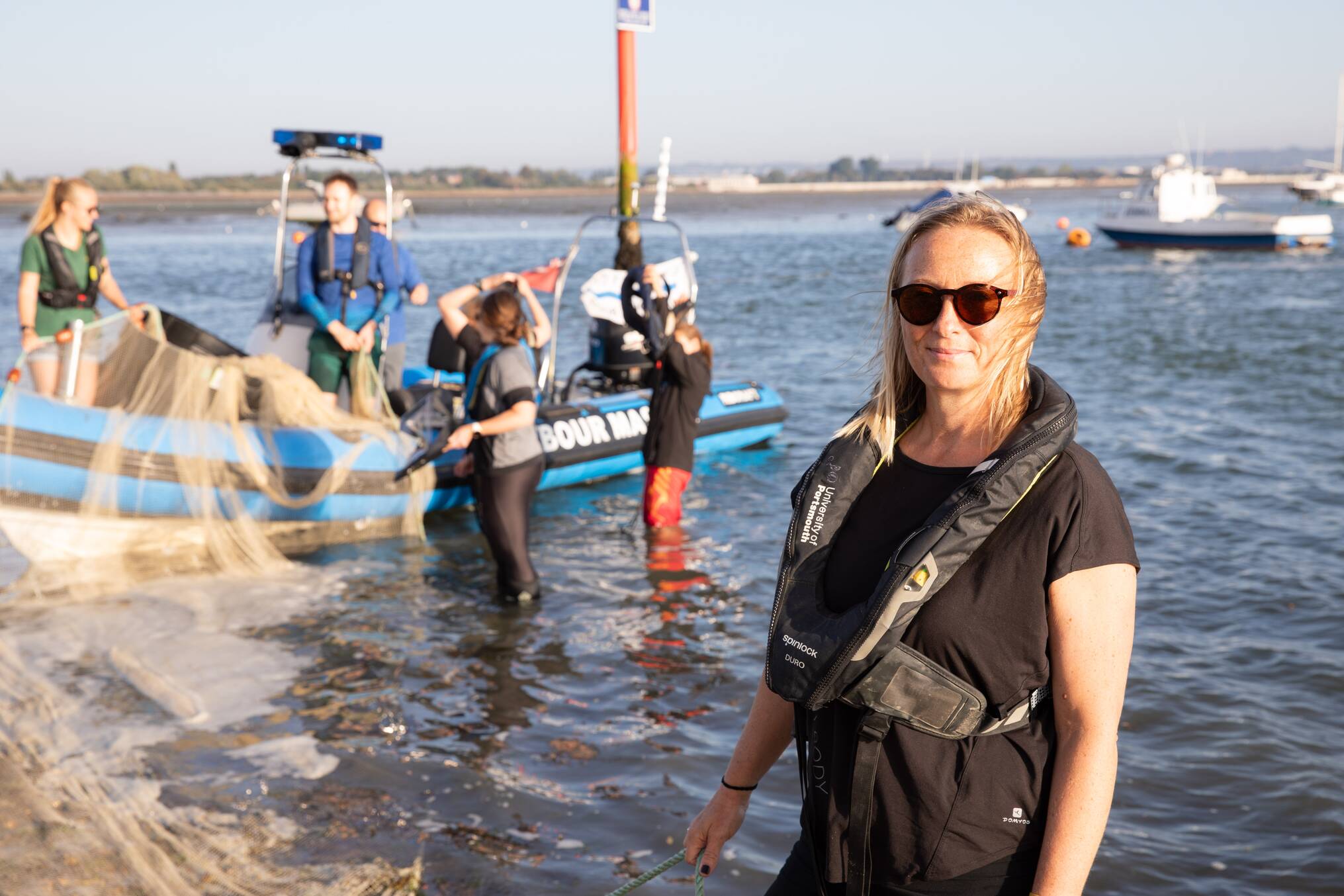 Photo of Jo Preston by the sea shore