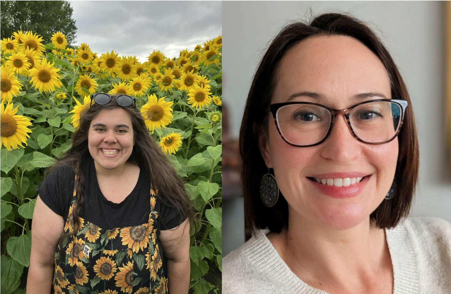 Images of Dr Laura Bower (left) and Dr Zara Martin (right)