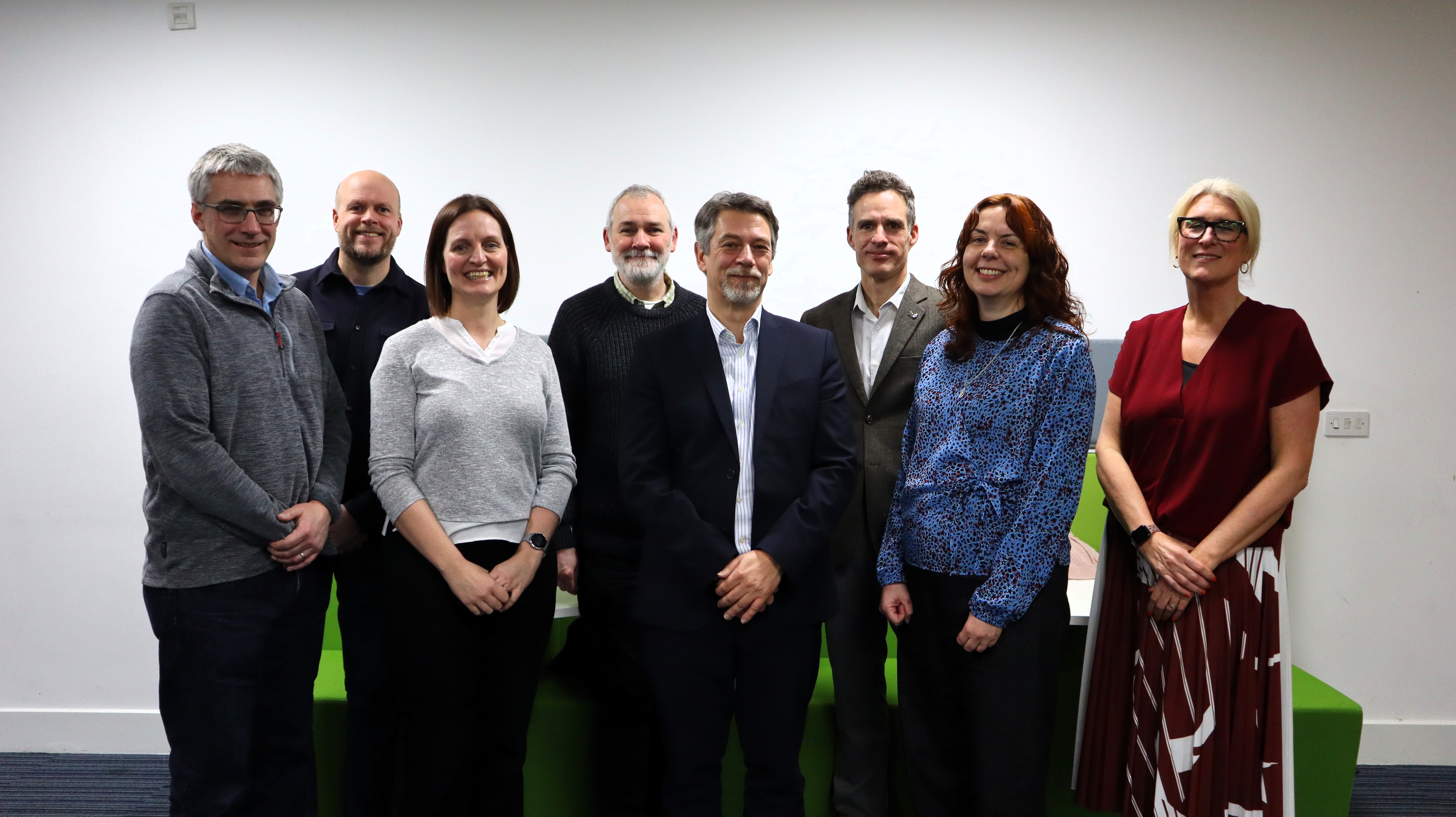 Group photo of all the pillar leads