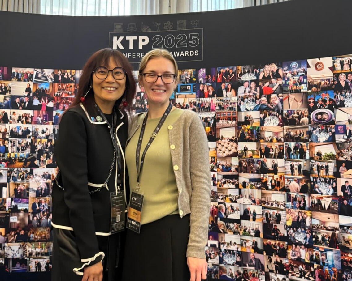 Photo of Sandra Johnson and Ashley Foskett