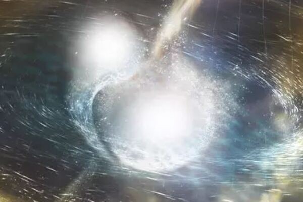 Concept image of a cosmic explosion
