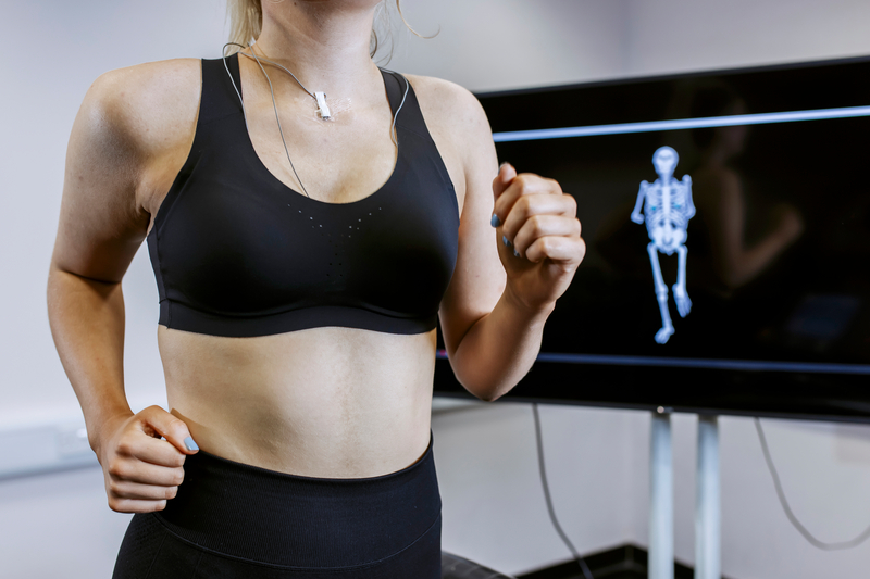 Wearing a well-fitting sports bra can improve your performance