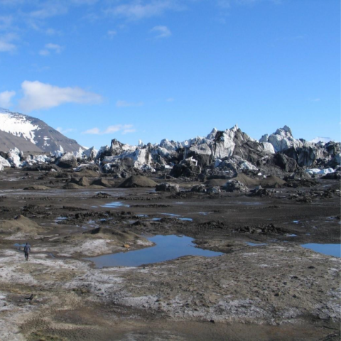 Nathorstbreen, a glacier in Svalbard.
