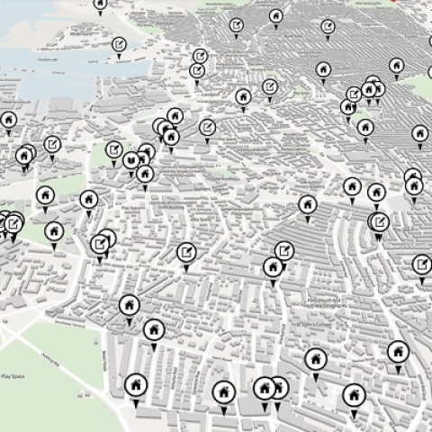 Portsmouth literary map sample