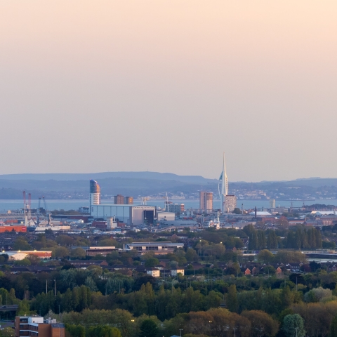 Skyline of Portsmouth