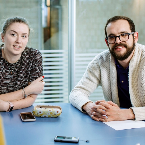 Students in a seminar