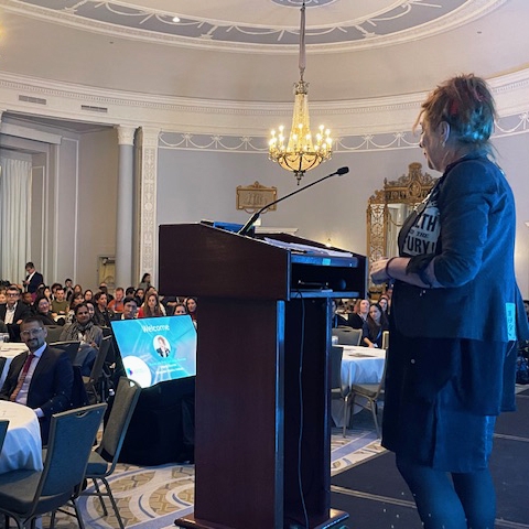 Cressida Bowyer presents at Demystifying Reuse event in Ottawa