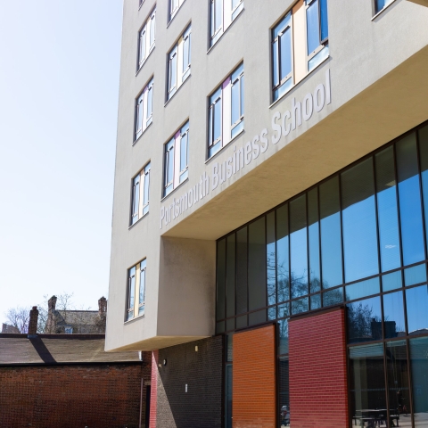 A collection of photos around the campus, Gunwharf Quays and Southsea in Spring 2026
