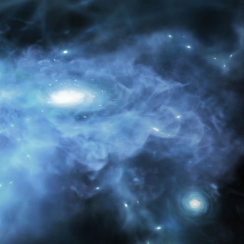 Illustration: NASA, ESA, CSA, Joseph Olmsted (STScI)