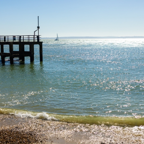 A collection of photos around the campus, Gunwharf Quays and Southsea in Spring 2026