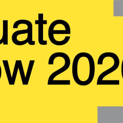 Graduate Show 2020 Banner