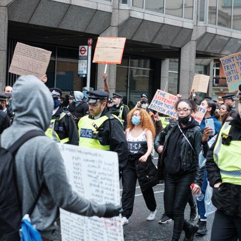 Black Lives Matter Protest. BSc (Hons) Sociology with Criminology.