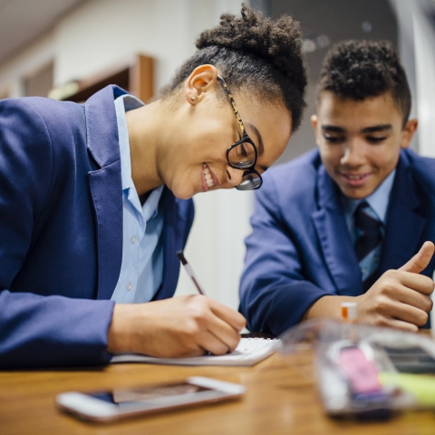 Young peoplw working