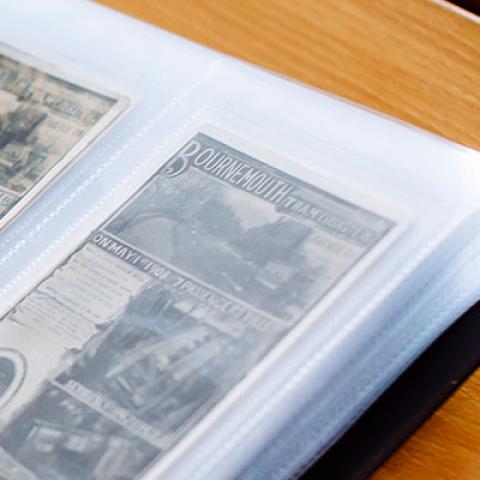 An archive collection of newspaper cuttings