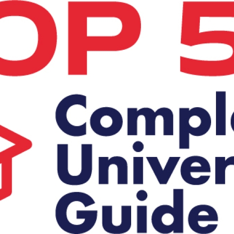 Top 50 badge for The Complete University Guide
