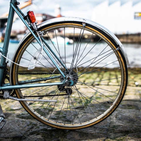 Bicycle at the Dockyard