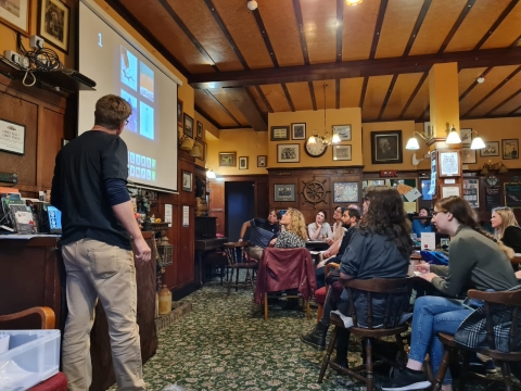 Pint of Science event at Barley Mow Pub in Southsea