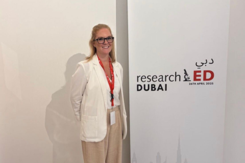 Cat at Research Dubai 2025