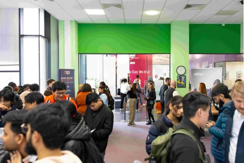 Careers Centre full of people