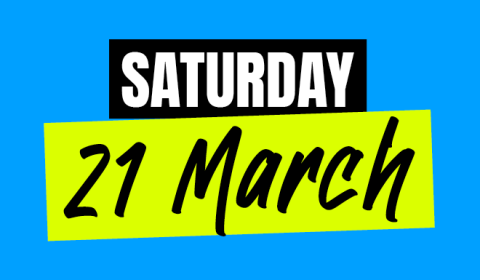 Saturday 21 March