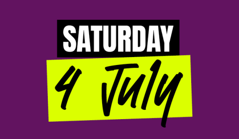 Saturday 4 July