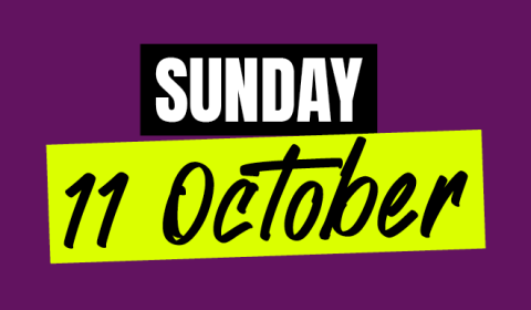 Sunday 11 October