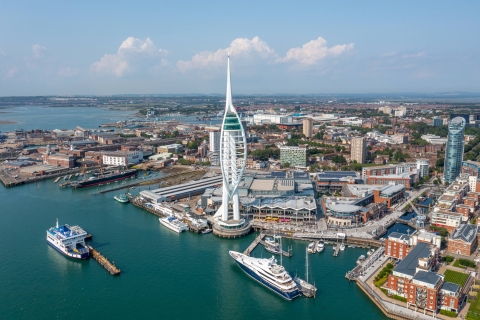 Aerial photo of Portsmouth
