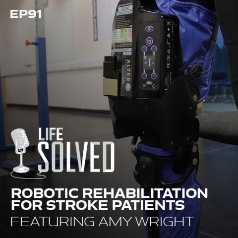 Using Robotics to Support Physical Recovery - Logo with introduction title