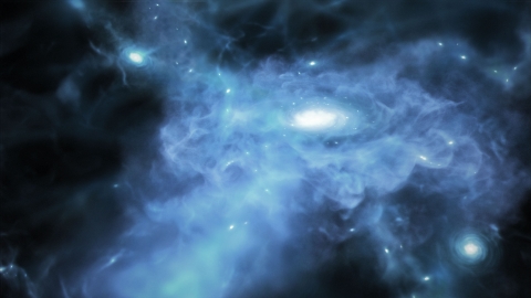 Illustration: NASA, ESA, CSA, Joseph Olmsted (STScI)