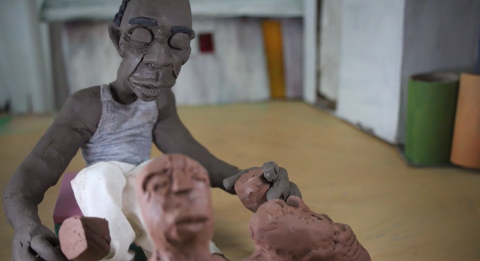 scene from the ‘Art and Gender in South Sudan’ animation