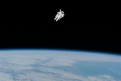 Astronaut in space- Photo by NASA on Unsplash