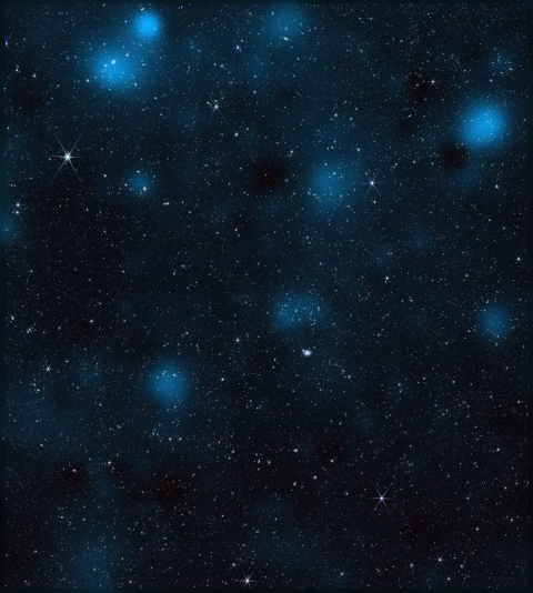 Containing nearly 800,000 galaxies, this image from NASA’s James Webb Space Telescope is overlaid with a map of dark matter, represented in blue