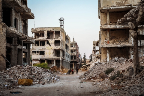 War house ruins - Photo by Mahmoud Sulaiman on Unsplash