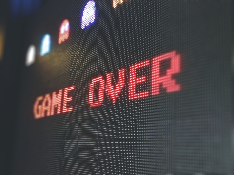 Picture of Game Over text - Photo by Sigmund on Unsplash
