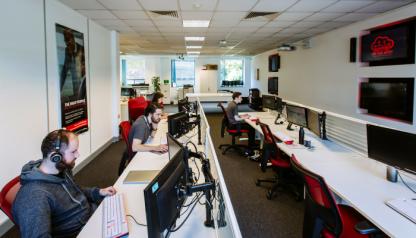 Business renting office space at technopole Portsmouth