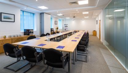 large meeting room in the technopole centre
