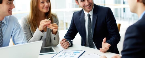 Group of people in meeting