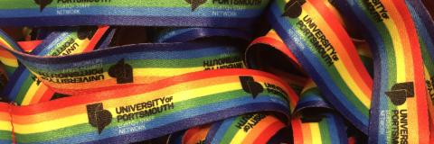 LGBTQ+ equality staff lanyards