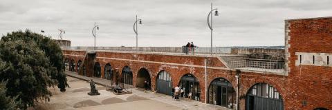 A view of Hotwalls in Old Portsmouth
