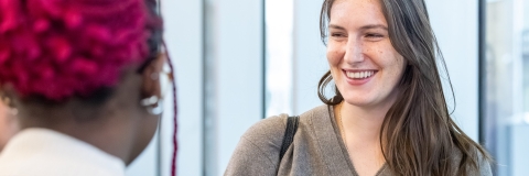 smiling student