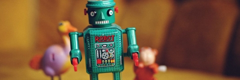 Child's robot toy