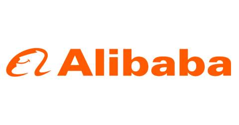 The logo for Alibaba