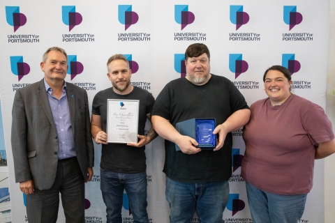 Graham Galbraith and Eldon 3D workshop team