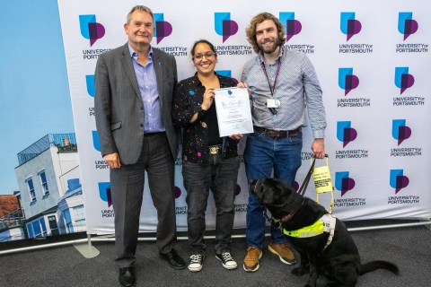 Graham Galbraith and The ICG Outreach and Public Engagement Team