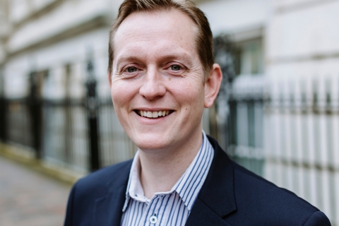 Dr Stephen Corbett smiling