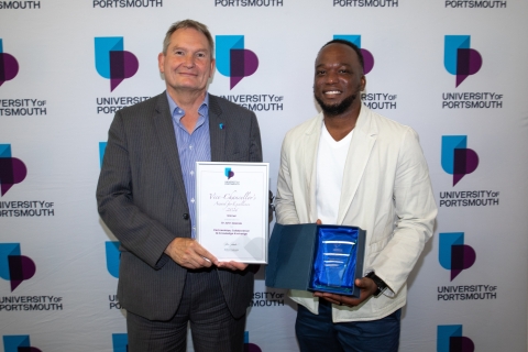 Graham Galbraith and Dr John Akerele